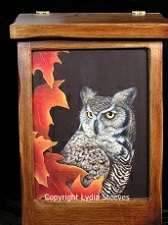 Fall Owl Acrylic e-Packet
